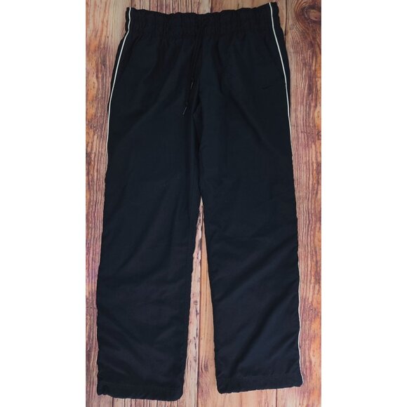 Nike XL Mens Black Track Pants Polyester & Nylon - Picture 1 of 8